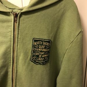 Hollister Co. zippered hoodie
